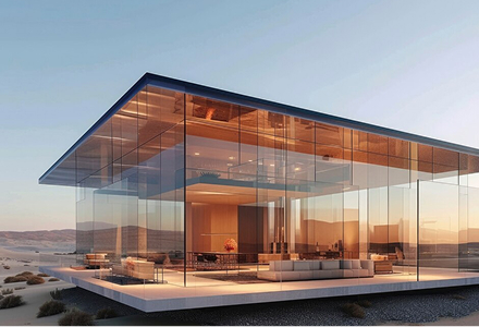 Modern luxe villa